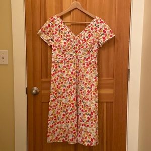 Boden short sleeve regatta dress, size 4